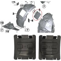 Car Front Wheel Arch Fender Liner Access Panel Lid Cover Headlight Bulb Replacement For BMW F20 F30 F34 F33 F36 1 3 4 Series