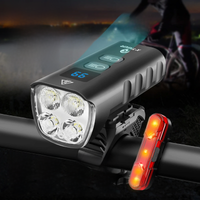 AliExpress X-TIGER Bike Front Light 6400mA Rechargeable Bicycle Light 2400LM Cycling Headlight LED Flashlight MTB Bike Lamp