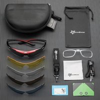 AliExpress ROCKBROS Polarized Cycling Glasses Sunglasses Men Women Mtb Bike Road Eyewear Bicycle Riding Outdoor Sport Hiking Goggles 5 Lens