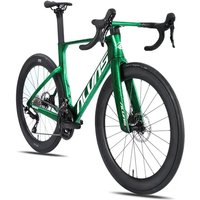 AliExpress F.YUZE DA54 Great Warrior Ice crack pattern 105/R7120-24S Competition T800 Carbon Fiber Road Bicycle with Hydraulic Disc Brakes