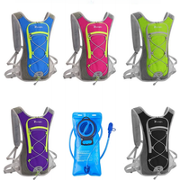 AliExpress NONE Cycling Backpack 2L Water Bag Set Breathable Rucksack Hydration Running Drinking Waterbag Knapsack Water Replenishment Container