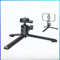 SmallRig Metal Tabletop Tripod with Arca-Swiss Quick Release Plate & Panoramic Ball Head for DSLR Action Camera Smartphones 4630