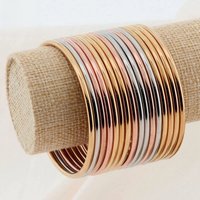 2mm Simple & Elegant Bangles Women With Daily Wear Or Social Activities - Stainless Steel 304
