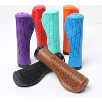 AliExpress NONE Bicycle Handle Comfortable Rubber MTB Bike Grip Ultralight Shock-absorbing Cycling Grips Waterproof Handles Bike Part