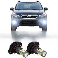 2PCS LED Car Front Fog Light Bulbs Lamps 2504 PSX24W 12276 Accessories For Subaru XV Crosstrek 2013 2014