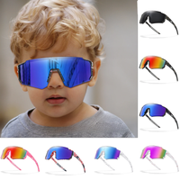 AliExpress NONE 3-8 Year Old Children Outdoor Sunglasses Kids Boys Girls Bicycle Glasses UV400 Youth Sport Baseball Camping Mtb Bike Eyewear