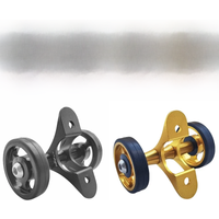 AliExpress PODAY Superlight Bicycle Easywheel Aluminum Alloy For Brompton Mudguard Rollers Wheels Easy Install Double Wheel