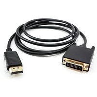 DP To DVI 24 1 Cable Adapter DisplayPort 1080P DP To DVI Conversion Cable For Monitor Projector DisplayPort Cable 1.8m
