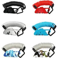 AliExpress ULAC Bicycle Combo Lock 1.2m Extended Spiral Cable 3 Digits Combination Resettable Lightweight Size Portable Bike Accessories