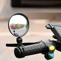 AliExpress NONE 1PC Bicycle Rearview Mirror Electric Scooter Rear View Mirror For Xiaomi Scooter Back Mirror Rearview for Ninebot Bike Accessory