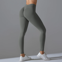 AliExpress Hamidou Yoga Pants High Waist Trousers Casual Workout Running Peach Hip Pants Running Cycling Sports Gym Pants Running Training Pants