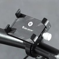 AliExpress West Biking WEST BIKING Cycling Phone Holder Lightweight Aluminum Alloy Bike Handlebar Phone Bracket Phone Mount MTB Road Bike Accessories