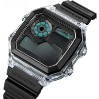 SKMEI 1998 Clock reloj hombre Japan Digital Movement Countdown Sport Watch Mens Multifunction 5Bar Waterproof Chrono Wristwatch