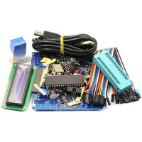 51 Microcontroller development board Learning board kit DIY kit Welding components 51 Microcontroller core board pieces