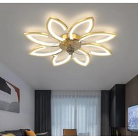 Ceiling Fans with Lights Remote Control Indoor Lighting for Living Room Bedroom Home Decor LED High Brightness Fan Lamp