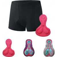 AliExpress Women Cycling Shorts Comfortable Bike Briefs Shockproof Underwear Pink Bicycle Tight Pants Cushioned Shorts 20D Gel Padded Pants