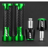7/8'' 22mm Motorcycle handlebar grip end handle bar grips FOR KAWASAKI ZZR 600 1400 400 1200 ZZR600 ZZR1400 ZZR400 ZZR1200 ZZR