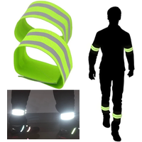 AliExpress NONE Reflective Bands For Wrist Arm Ankle Leg High Visibility Reflect Straps For Night Walking Cycling Running Safety Reflector Tape
