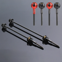 AliExpress RISK Bike Quick Release Skewer TC4 Titanium Alloy Axle QR HUB Lever for MTB Road Bicycle Ultralight Skewers for 100/130 100/135 Frame