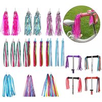 AliExpress SEKINEW 1 Pair Colorful Bicycle Tricycle Handlebar Tassels Kids Girls Boys Gifts Scooter Handlebar Streamers Tassels Bike Decoration