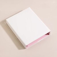 Binder A5 Kpop Photocard Collect Book Magnetic Buckle Large Capacity Card Holder Macaron PU Leather Idol Photo Card Collection