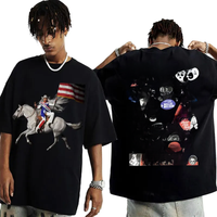 Beyonce Cowboy Carter New Album T Shirts Women Men's Vintage Cotton Oversized T Shirt Harajuku Clothing Streetwear Girls T-shirt