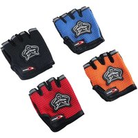AliExpress NONE Kids Adult Half Finger Mesh Cycling Gloves Climbing Outdoor Sport Bicycle Bike Children Men Women Anti Slip Breathable Glove