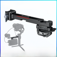 SmallRig Adjustable Monitor Mounting Support with NATO Clamp Cold Shoe for DJI RS 3/RS 3 Pro/RS 3 Mini /RS4 Pro/RS 4 Mini -3026B