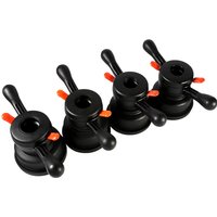 1Pc Plastic Quick Nut Fast Locking Quick Release Clamp Hub Wing Nut for Car Wheel Balancer Tire Balancing Machine Change Tools