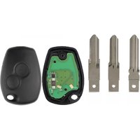 For Renault Duster Modus Clio 3 Twingo DACIA Logan Sandero Kangoo 2 Buttons Remote Car Key Case 433MHz PCF7947 PCF7946 ID46 Chip