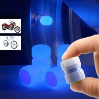 AliExpress NONE 4Pcs Luminous Valve Caps Fluorescent Night Glowing Car Motorcycle Bicycle Wheel Styling Tyre Hub Universal Cap Decor Five styles