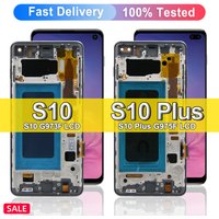 TFT Screen for Samsung Galaxy S10 Plus G975 G975F Lcd Display Digital Touch Screen for Samsung Galaxy S10 G973F Assembly