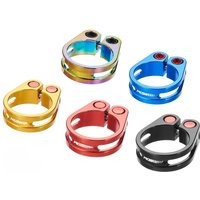 AliExpress VXM Aluminum Alloy Bicycle Seatpost Clamp 31.8/34.9mm MTB Seat Tube Clip Bike Saddle Parts,Hollow,Lightweight