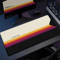 Retro VHS Style Mouse Pad Xxl Computer Large Size Mousepad Non-slip Gamer Keyboard Mausepad 90x40cm Art Design HD Deskmat Carpet