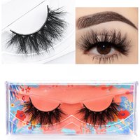 E11 Mink Lash Fluffy Wispy Eyelashes Vegan Cruelty-Free 3D Mink Lashes Cross Eyelash Extension Lashes Mink False Eyelash Makeup