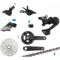 AliExpress Shimano SHIMANO DEORE M4100 M5100 2x10 Speed Groupset Shifters Front/Rear Derailleur Crankset Cassette Chain and Bottom Bracket