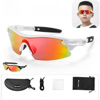 AliExpress West Biking WEST BIKING Child Sunglasses Cycling Photochromic Glasses Teenagers Sports UV400 Glasses Boys Girls Windproof Bicycle Goggles
