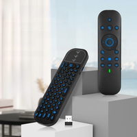 Voice Remote Control G60S Pro 2.4G Bluetooth Dual Mode IR Learning With Backlit Air Mouse for Android TV Box
