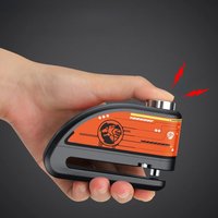 AliExpress ROCKBYE Motorcycle Lock Anti-theft Padlock with Cable Lock USB Rechargeable Waterproof Bike Alarm 120db Anti-theft Bicycle Lock