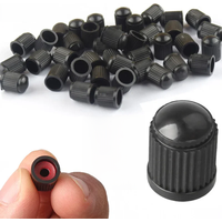 AliExpress NONE 20Pcs Car Tire Tyre Valve Caps with O Rubber Ring Dust Covers Plastic Black Grey Red Stem Valve Caps for Cars Motorcycles Bike