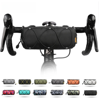 AliExpress Rhinowalk Bike Bag Handlebar Bag 2.4L Large Capacity Reflective Bike Bag or Other Colors MTB Road Cycling Bike Frame Tube Bag