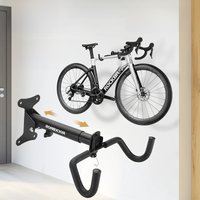 AliExpress ROCKBROS Bike Rack Wall Mount Garage Home Adjustable Bicyle Rack Horizontal Bike Hook Thickened Reinforced MTB Road Bike Holder