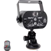 Mini RG Laser + RGB LED Party Light Remote Control Stage Effect Lighting with Suction Cup for DJ Concert Party Club KTV Disco