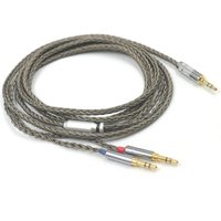 16 Cores 4 pin Xlr 4.4 2.5mm Headphone Earphone Cable For 3.5 Hifiman Ananda sundara HE1000se HE6se he400 Z7M2