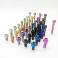 AliExpress CyclingMan Cyclingman Titanium Ti Bolts M6x10 16 18 20 25 30 35 45 mm Tapered Hex Allen Screw for MTB / Road Bicycle Seatpost Headset Brake