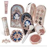 Flower Know Little Angel Collection Makeup Gift Box Eyeshadow Blush Cream Matte Lipstick Highlighter Full Kit All In One