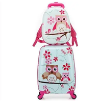 kids Travel Luggage set Spinner suitcase for kid trolley luggage Rolling Suitcase for girls Wheeled Suitcase trolley bag for boy