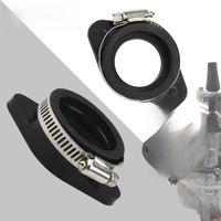 AliExpress PowerMotor Universal Motorcycle Carburetor Intake Manifold Rubber Interface Adapter 32mm 34mm for PWK PE MIKUNI OKO KOSO KEIHIN Dirt Bike