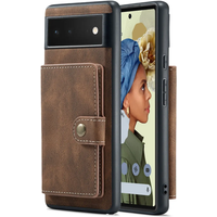 Case For Google Pixel 7 6 Pro Pixel 6 Leather Wallet Card Solt Bag Magnetic case for Google Pixel 5A 5G