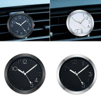 AliExpress Waterproof Luminous Car Dashboard Panel Clocks Mini Auto Vehicle Air Outlet Quartz Watch Motorcycle Bicycle Electronic Timepiece